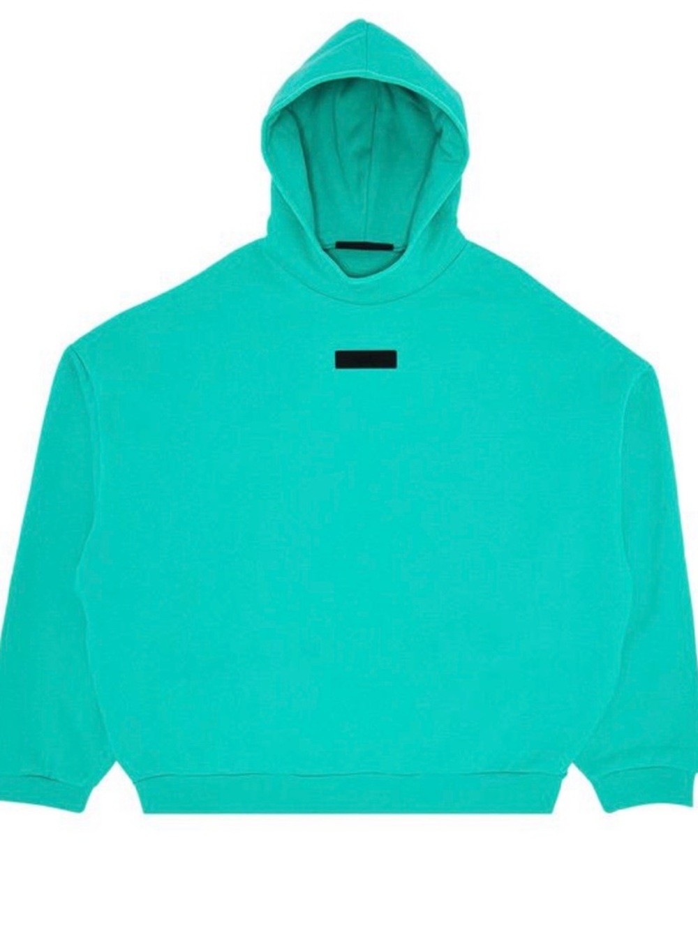 Essentials Oversized Hoodie in Teal Green